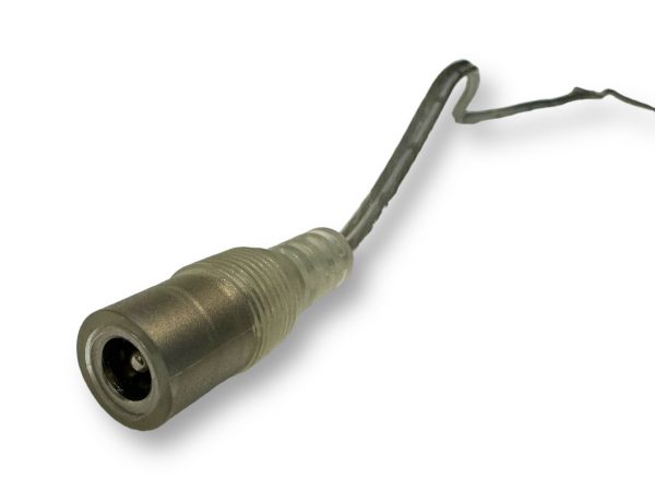 DC Dişi soketli konnektör fişi şeffaf güç uzatma kablosu evrensel adaptör 1.5m DC 5.5mm x 2.1mm 01