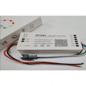 El kumandası SP108E RGB uzaktan kumanda LED ışık WIFI Remote controller kontrol 5metre DC 5-24V 01