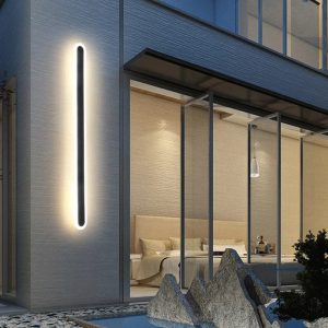 Ip duvar apliği dekortif açık dış alan mekan lamba aydınlatma ışık Su geçirmez Bahçe Led Modern 01